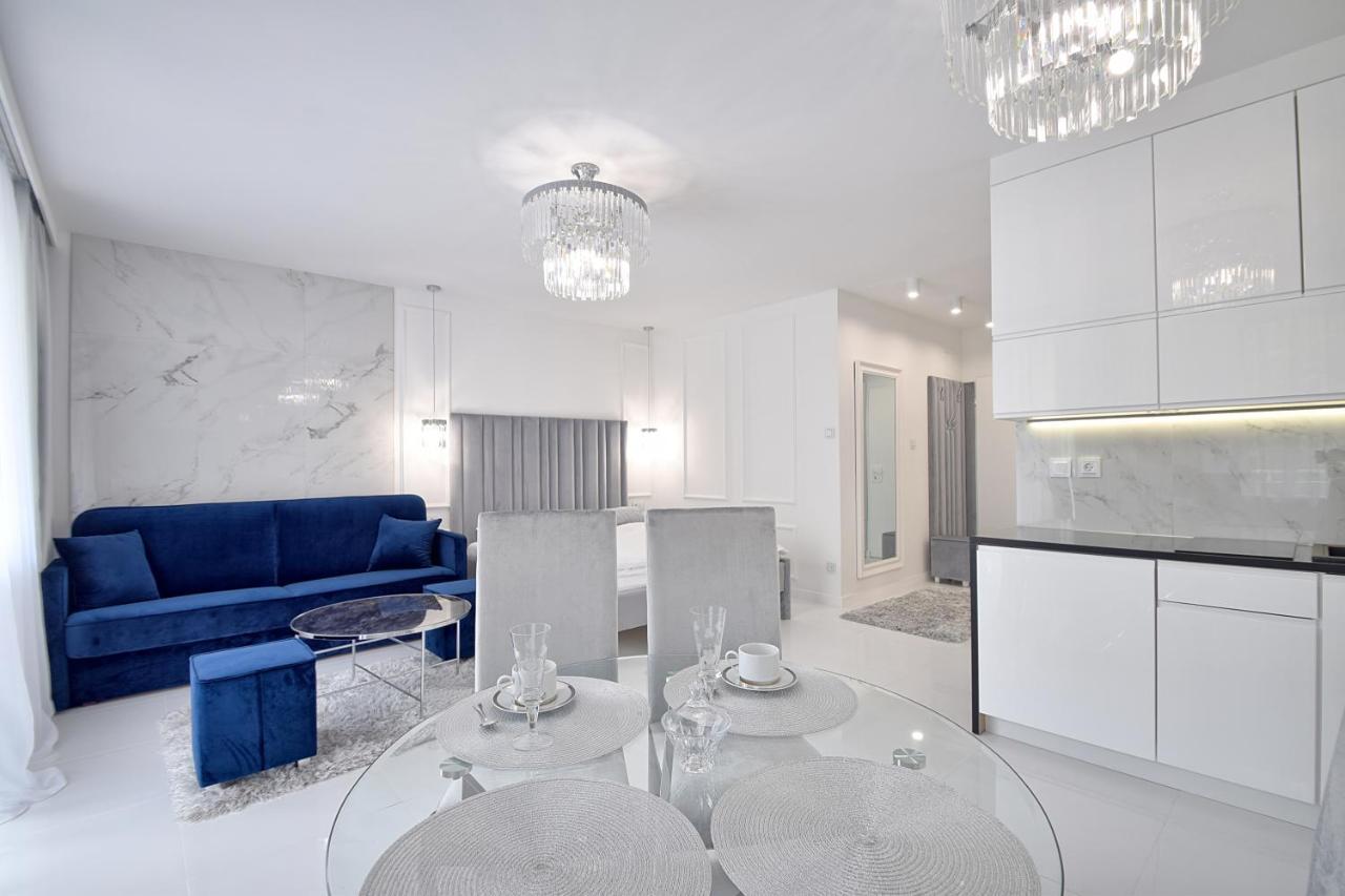קולובז'ג Crystal Apartament 80M Od Plazy, Przy Latarni Morskiej מראה חיצוני תמונה